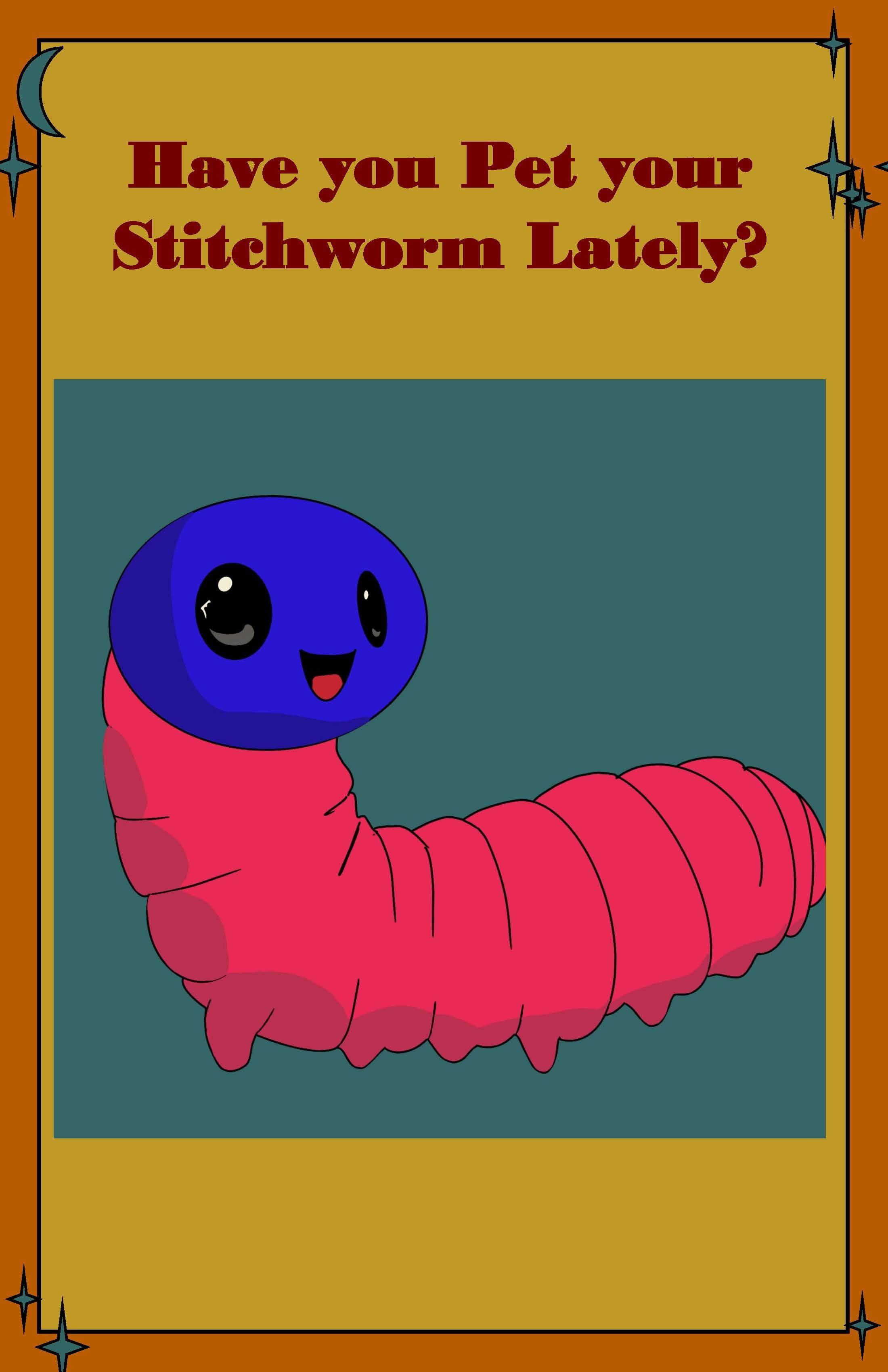 Stitchworms designed to protect and care for the finnicky sewing machines in the soft goods department.